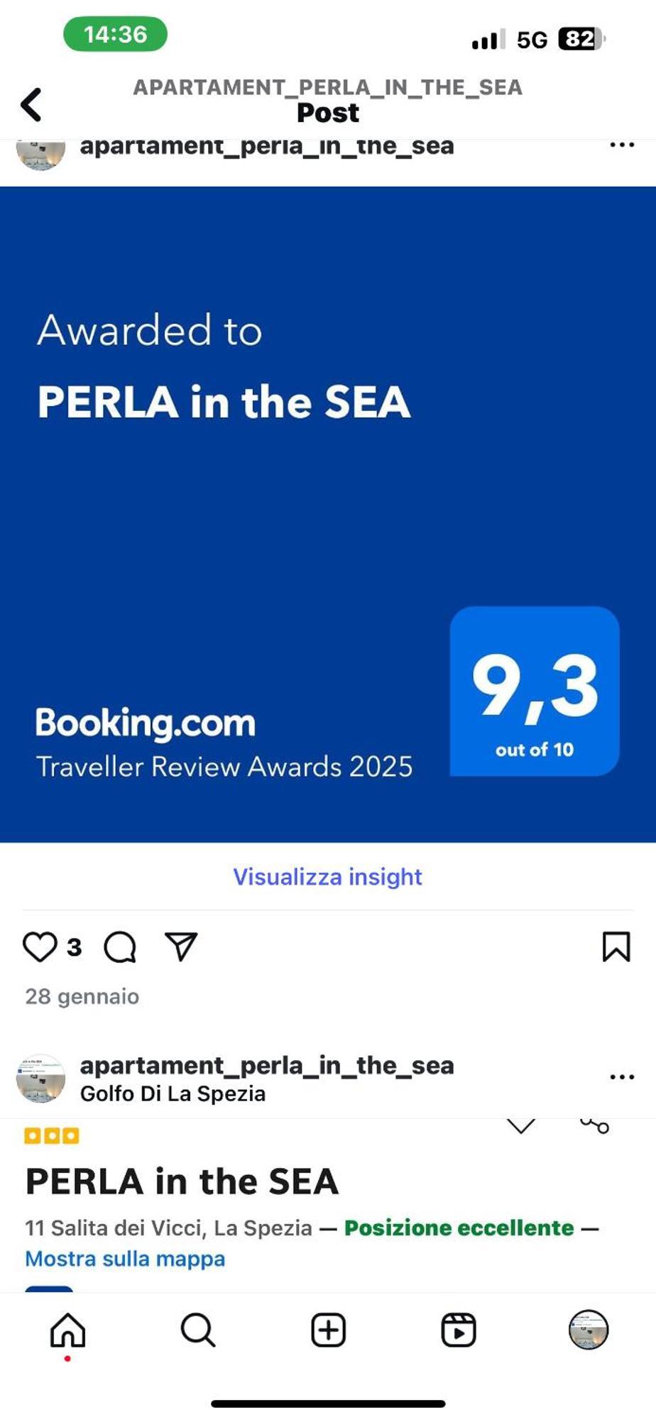 Perla In The Sea Apartment La Spezia Exterior photo